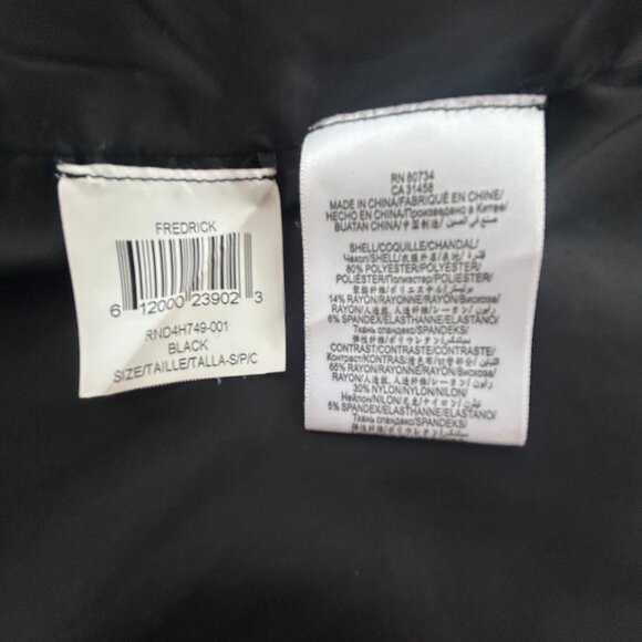 BCBGMAXAZRIA Minimalist Black Open-Front Blazer – Women's Small S - Picture 12 of 12